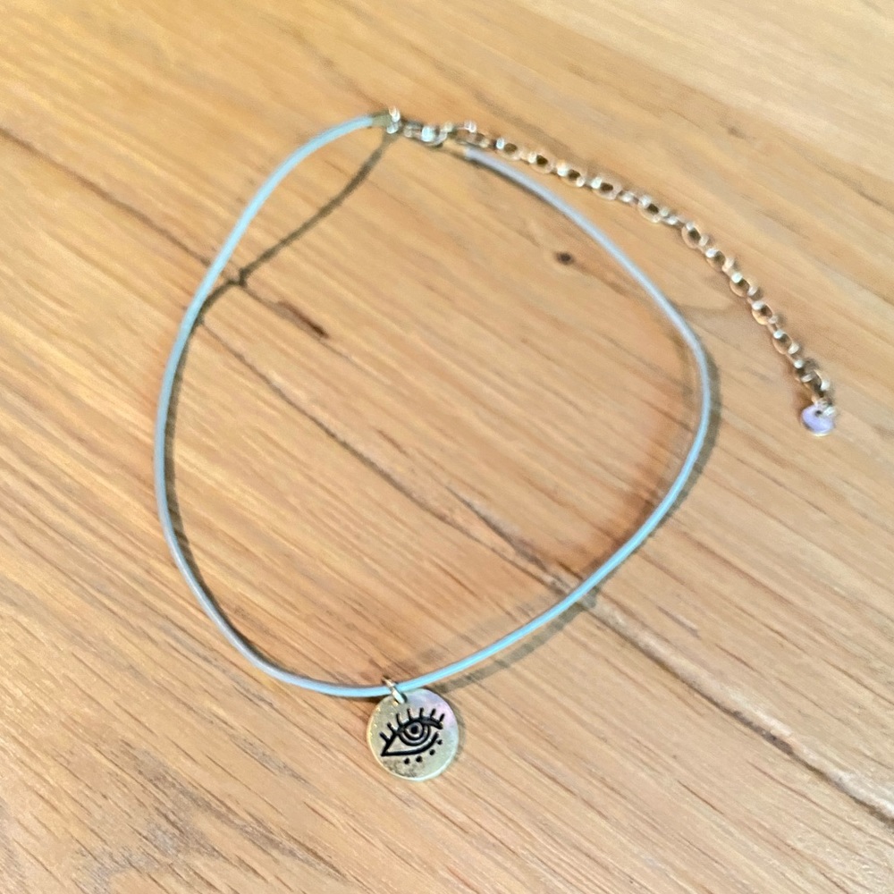 LAST CHANCE Evil Eye Choker Necklace NWOT
